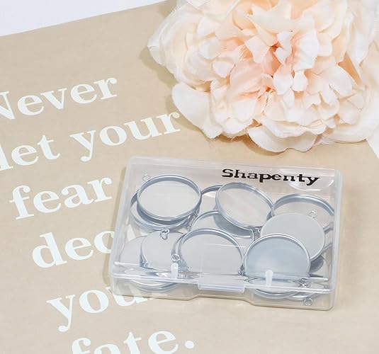 20 Pieces Stainless Steel Roun - огляд і ціна Resin Crafts