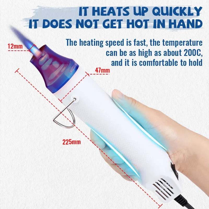 Household Multi-purpose Heat G - огляд і ціна Heat Gun Small