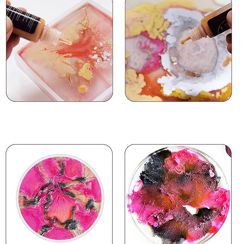 1 Set Art Ink Alcohol Epoxy Re - огляд і ціна Resin Dye Alcohol