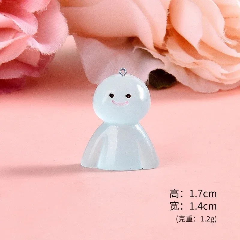 10Pcs Glow In Dark Cartoon Dol - огляд і ціна Resin Craft Supplies