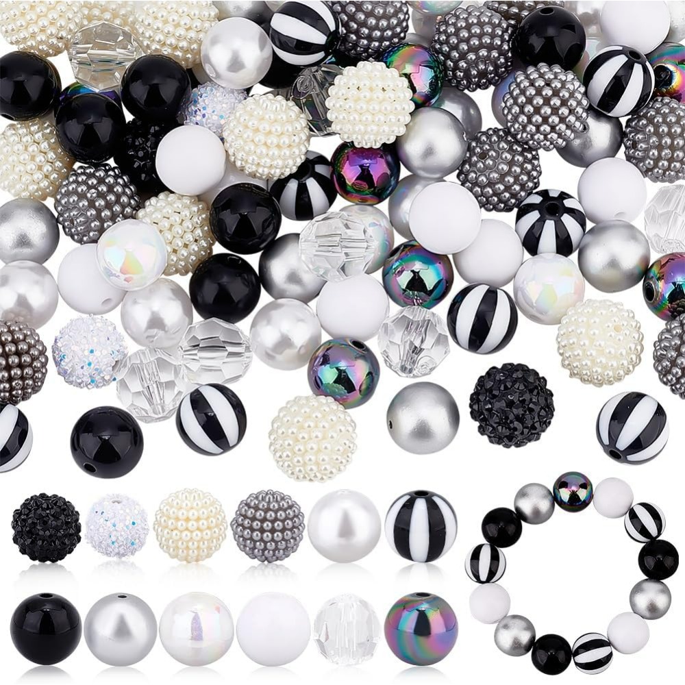 106pcs Chunky Beads 12 Styles  - огляд і ціна Resin Crafts