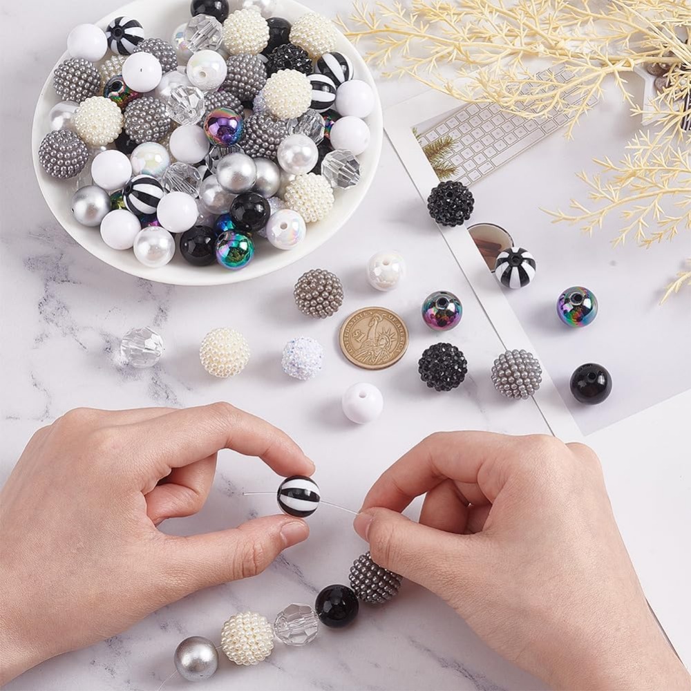 106pcs Chunky Beads 12 Styles  - огляд і ціна Resin Crafts