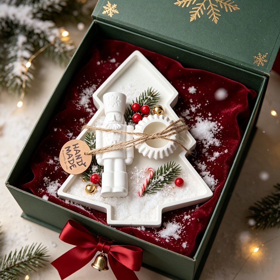 3pcs Nutcracker Soldier Spheri - огляд і ціна Silicone Mold Tray
