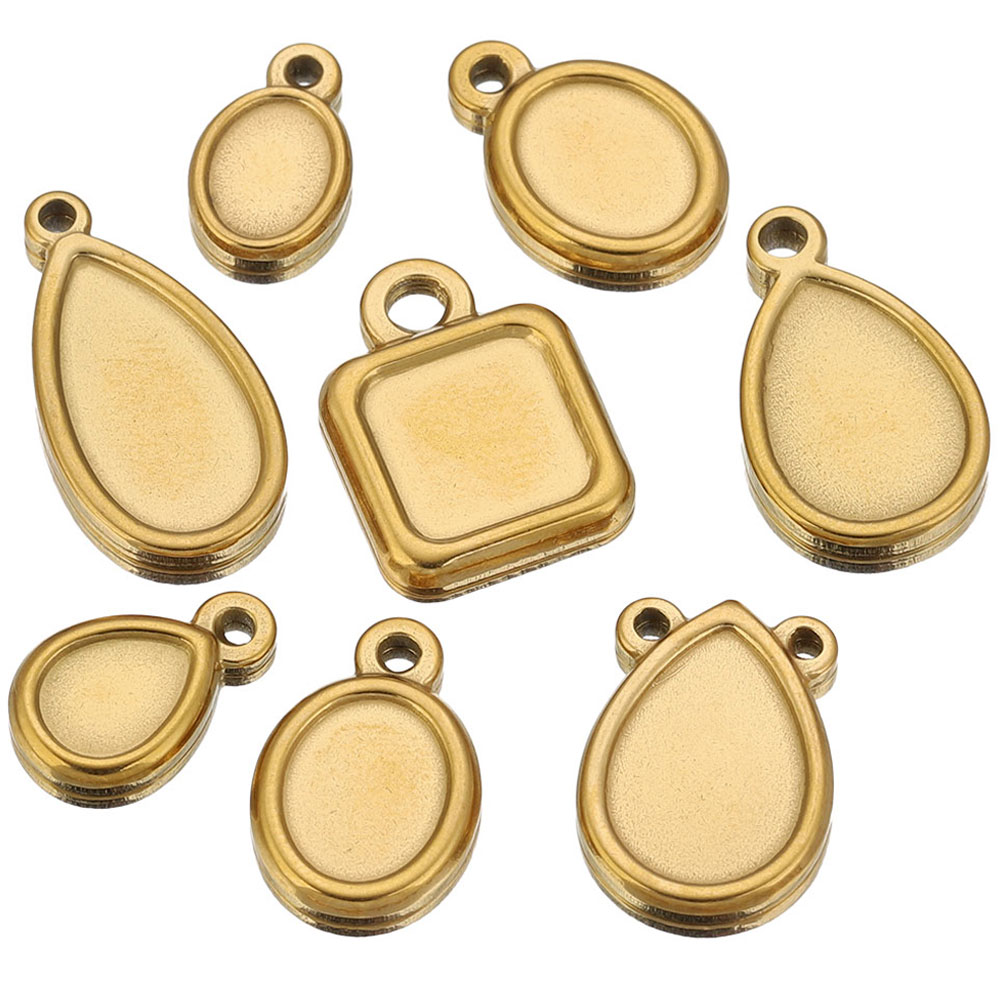 5pcs Stainless Steel Square Dr - огляд і ціна Resin Craft Supplies