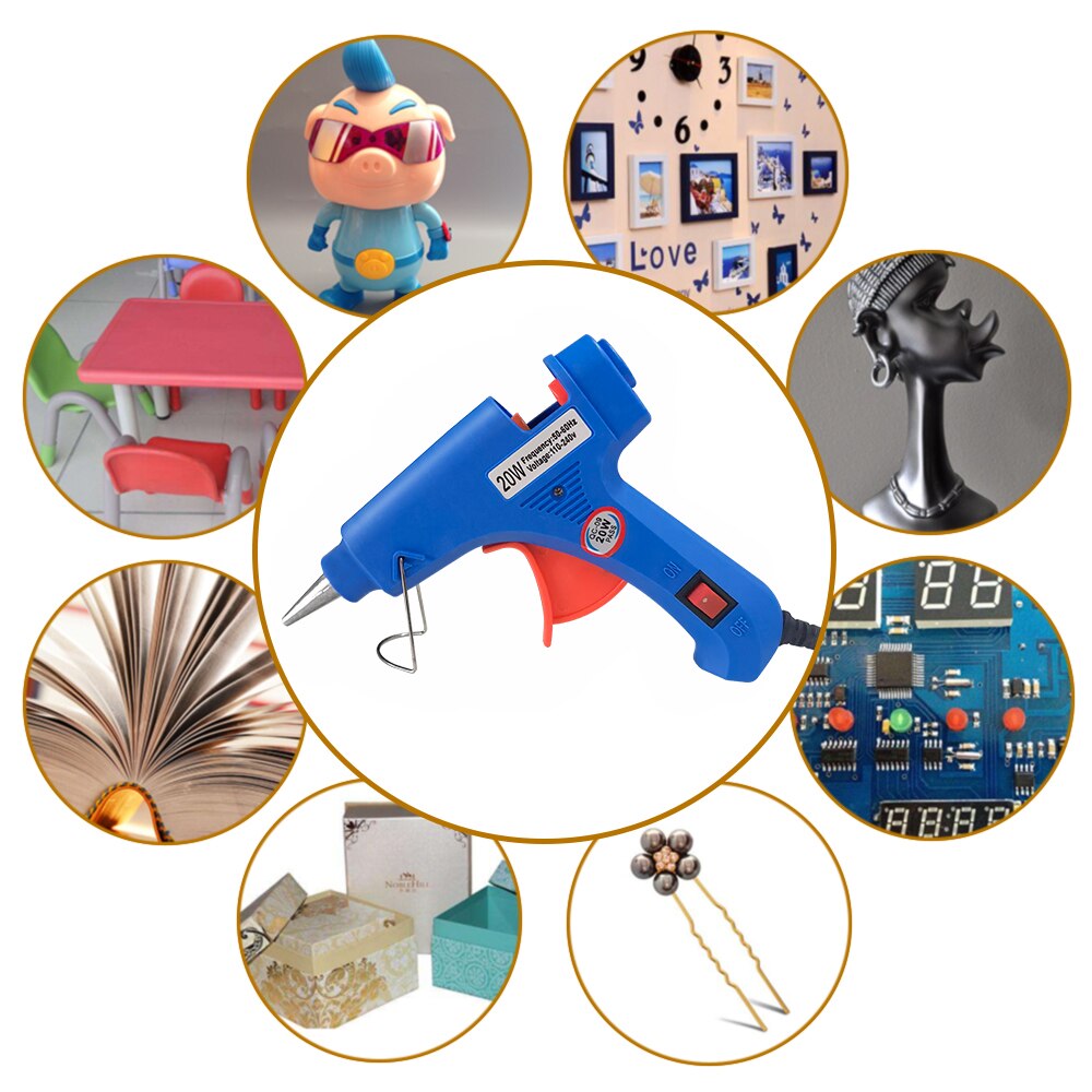 20W Hot Melt Glue Gun Househol - огляд і ціна Heat Gun Small