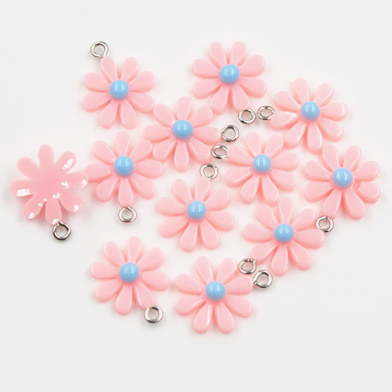 30pcs Charms flower sunflower  - огляд і ціна Flower Preservation Resin