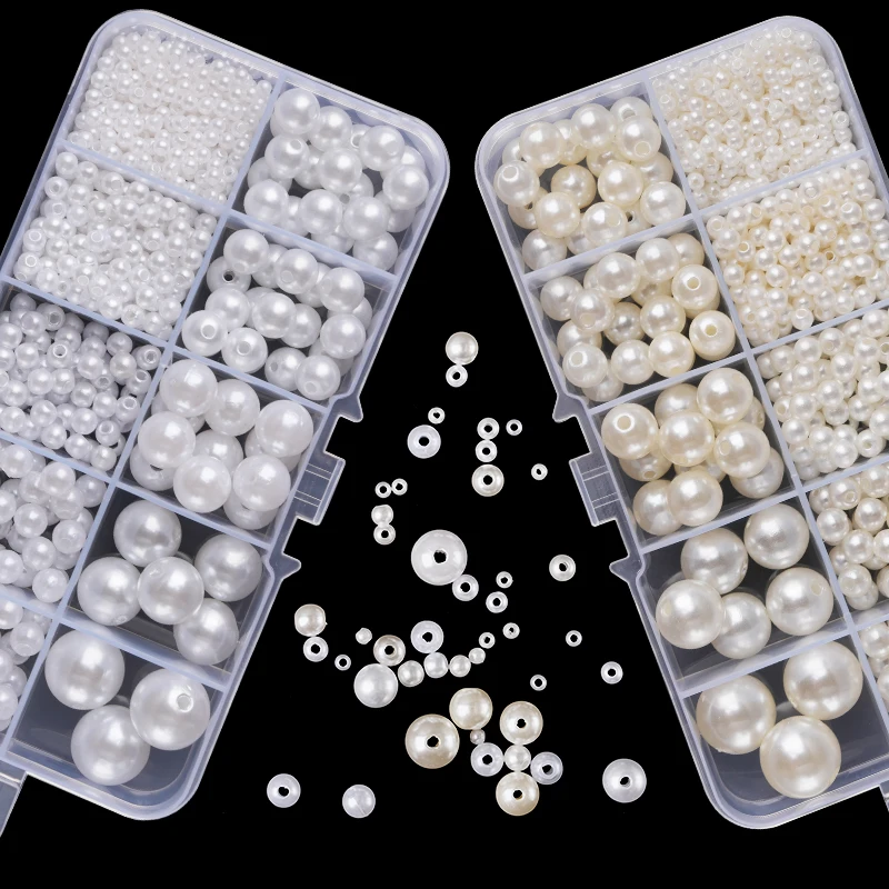 800pcs Artificial Faux Pearl R - огляд і ціна Resin Crafts