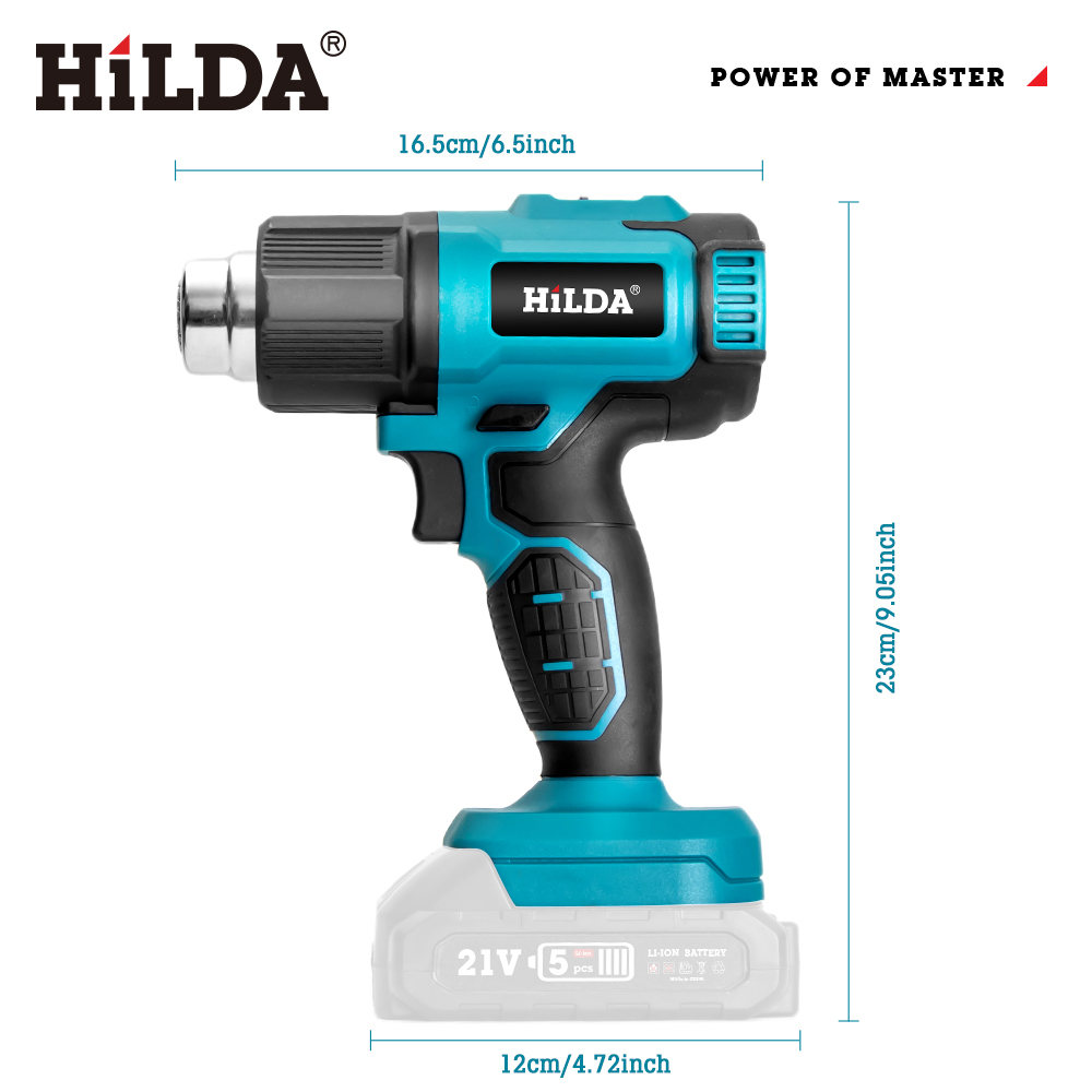 HILDA Handheld Hot Air Gun Adj - огляд і ціна Heat Gun Small