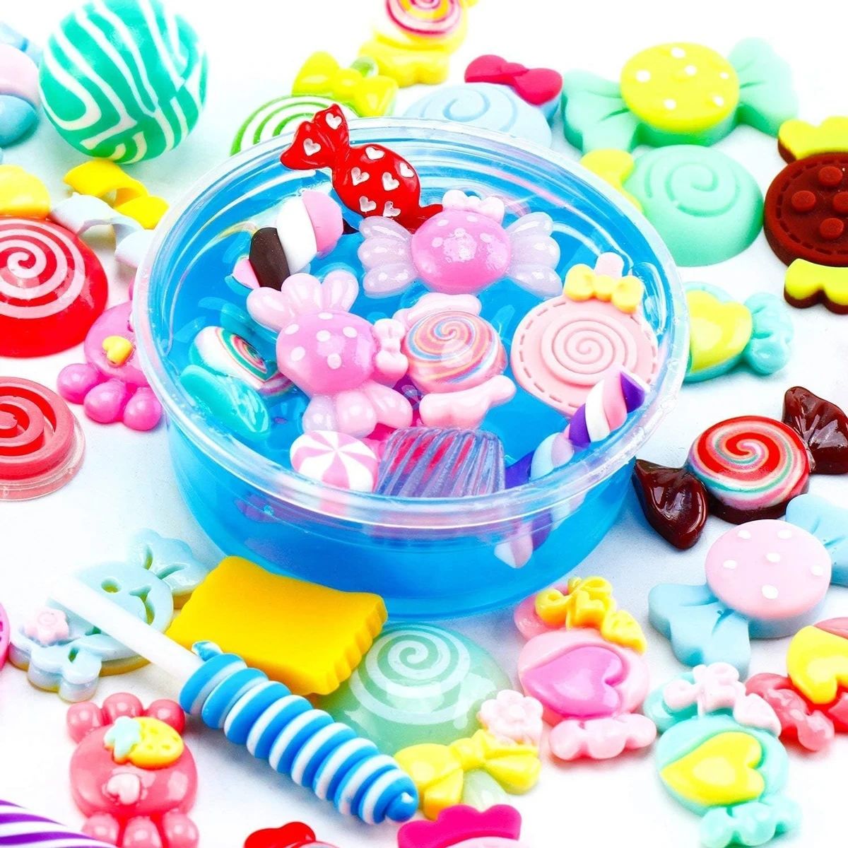 30pcs Random Candy Slime Charm - огляд і ціна Resin Craft Supplies