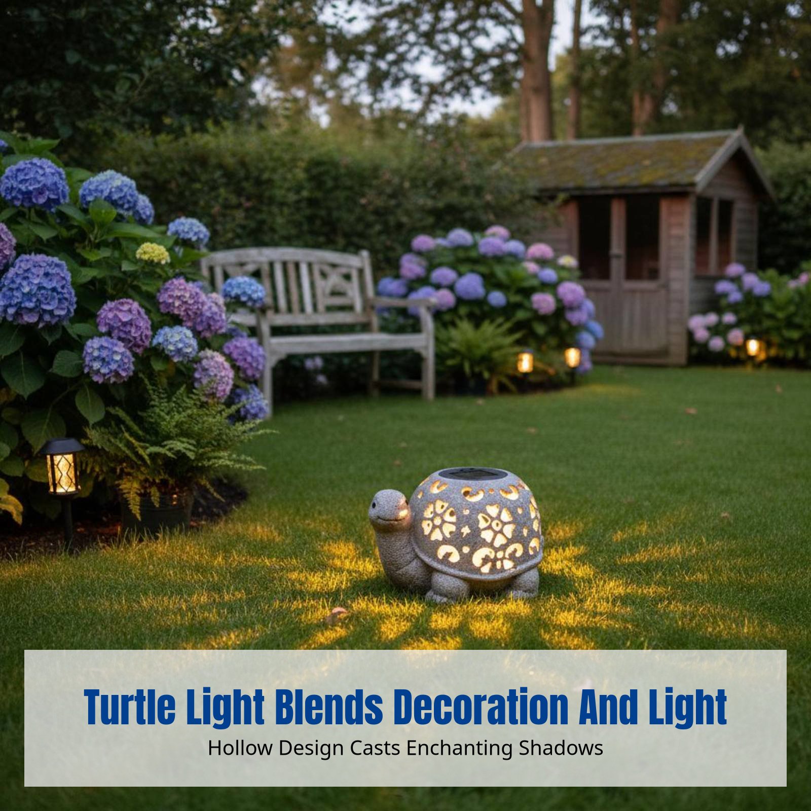 Garden Decor, Solar Hollow Tur - огляд і ціна Resin Crafts