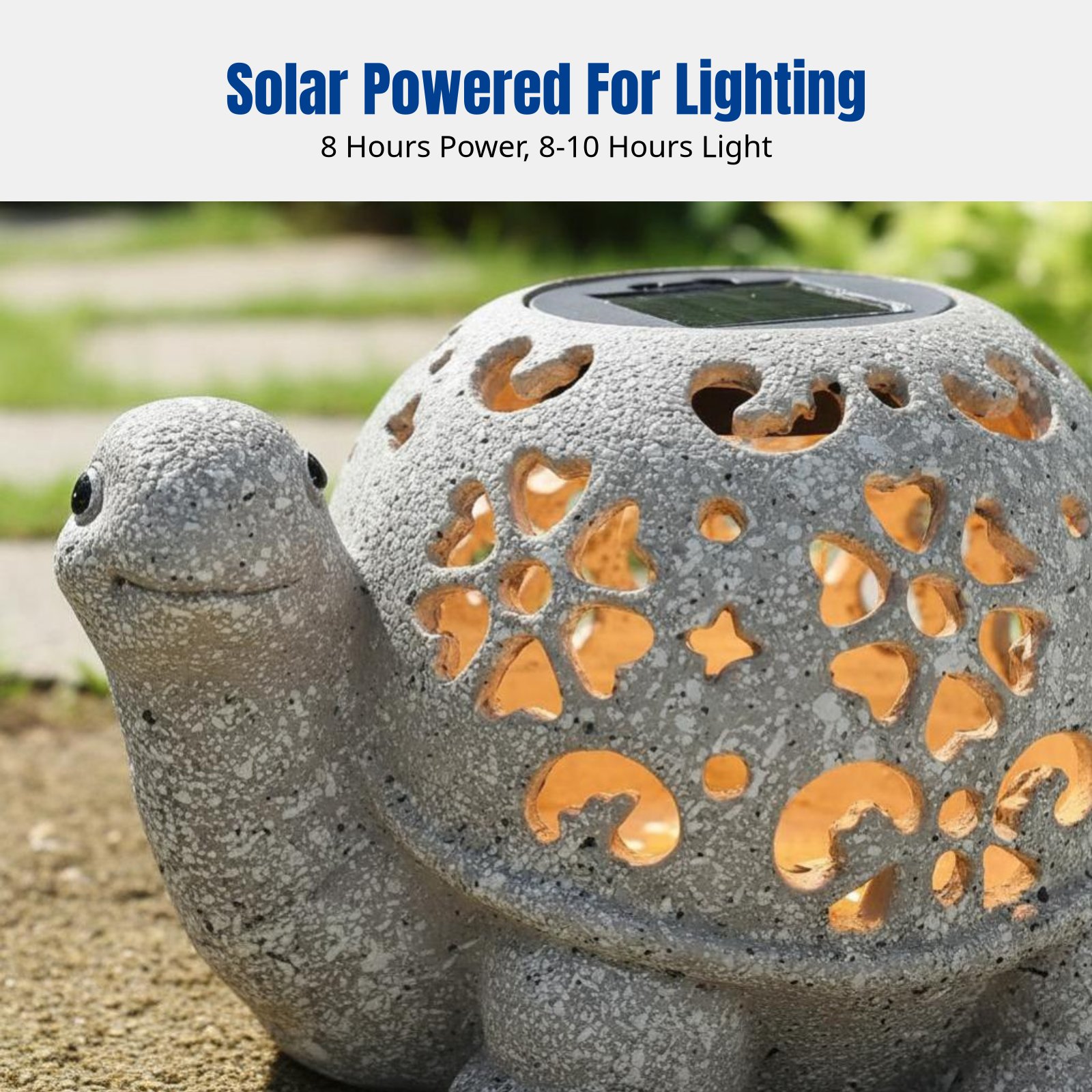 Garden Decor, Solar Hollow Tur - огляд і ціна Resin Crafts