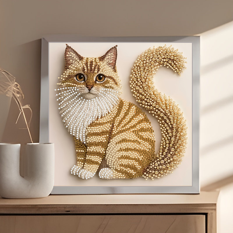 5D Diamond Painting Set, Fluff - огляд і ціна Resin Craft Kit