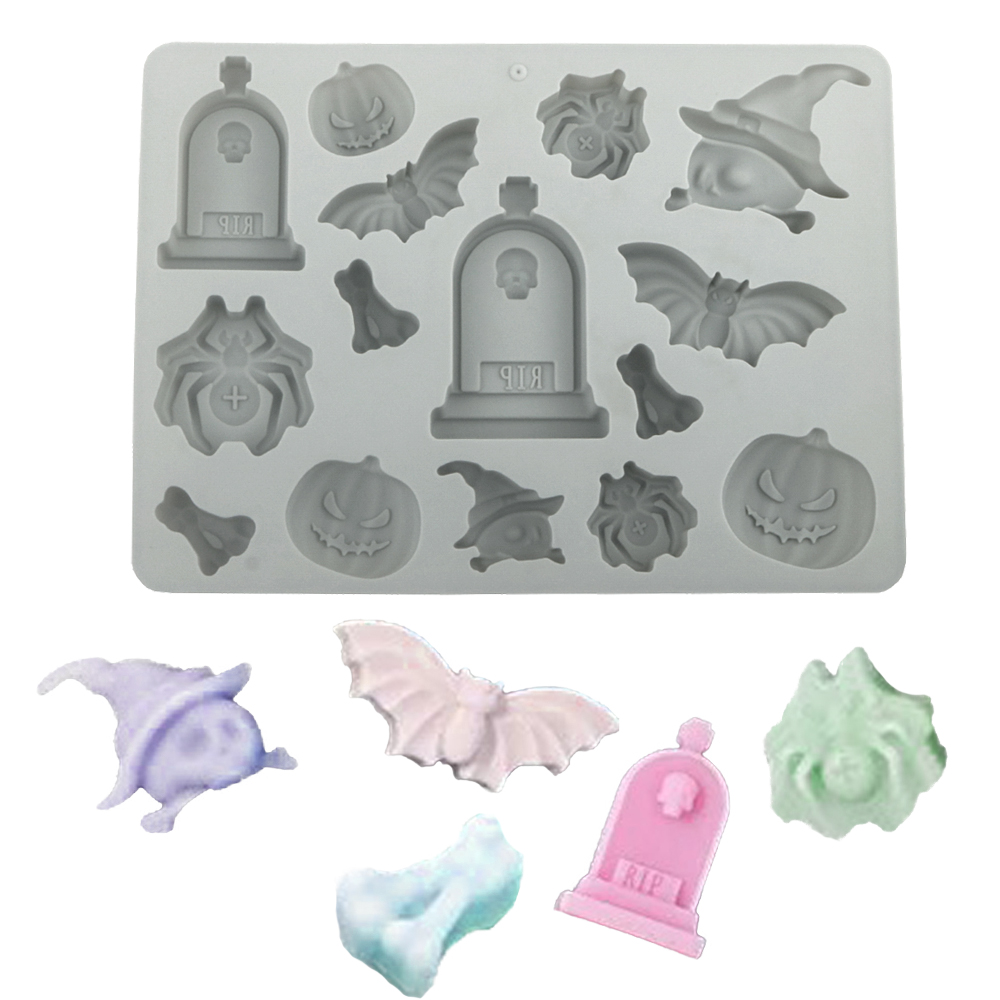 Halloween Element Tombstone Sp - огляд і ціна Silicone Mold Tray