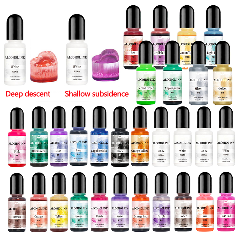 10ml Colorant Dye For DIY Epox - огляд і ціна Resin Dye Alcohol