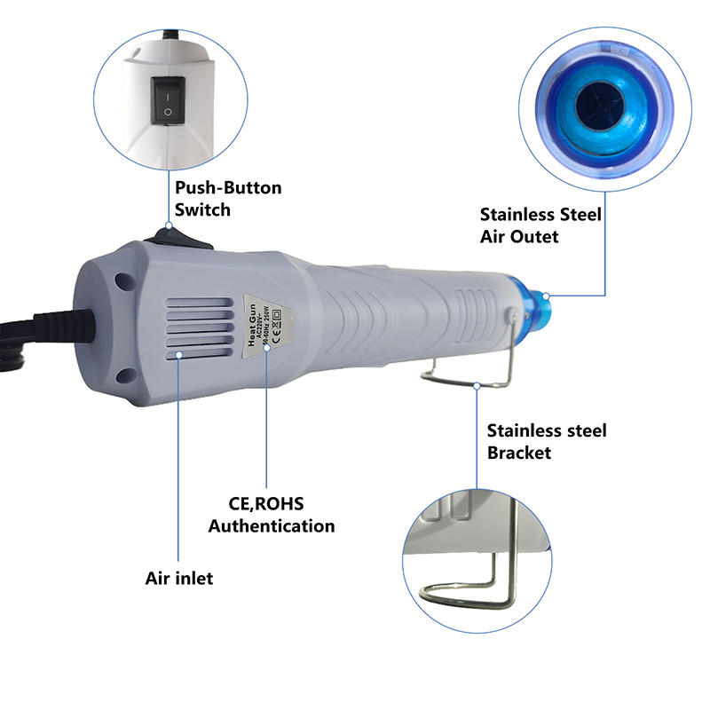 220V HEAT GUN Hot Air Gun Elec - огляд і ціна Heat Gun Small