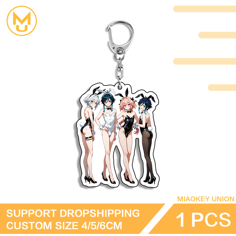 Astolfo Femboy Key Chain Gensh - огляд і ціна Resin Craft Genshin