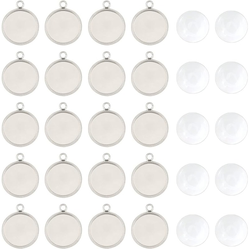 50 sets Pendant Cabochon Jewel - огляд і ціна Bezels Set Pendant