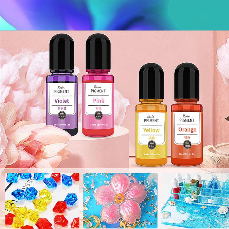 24 Color Art Ink Alcohol Resin - огляд і ціна Resin Dye Alcohol